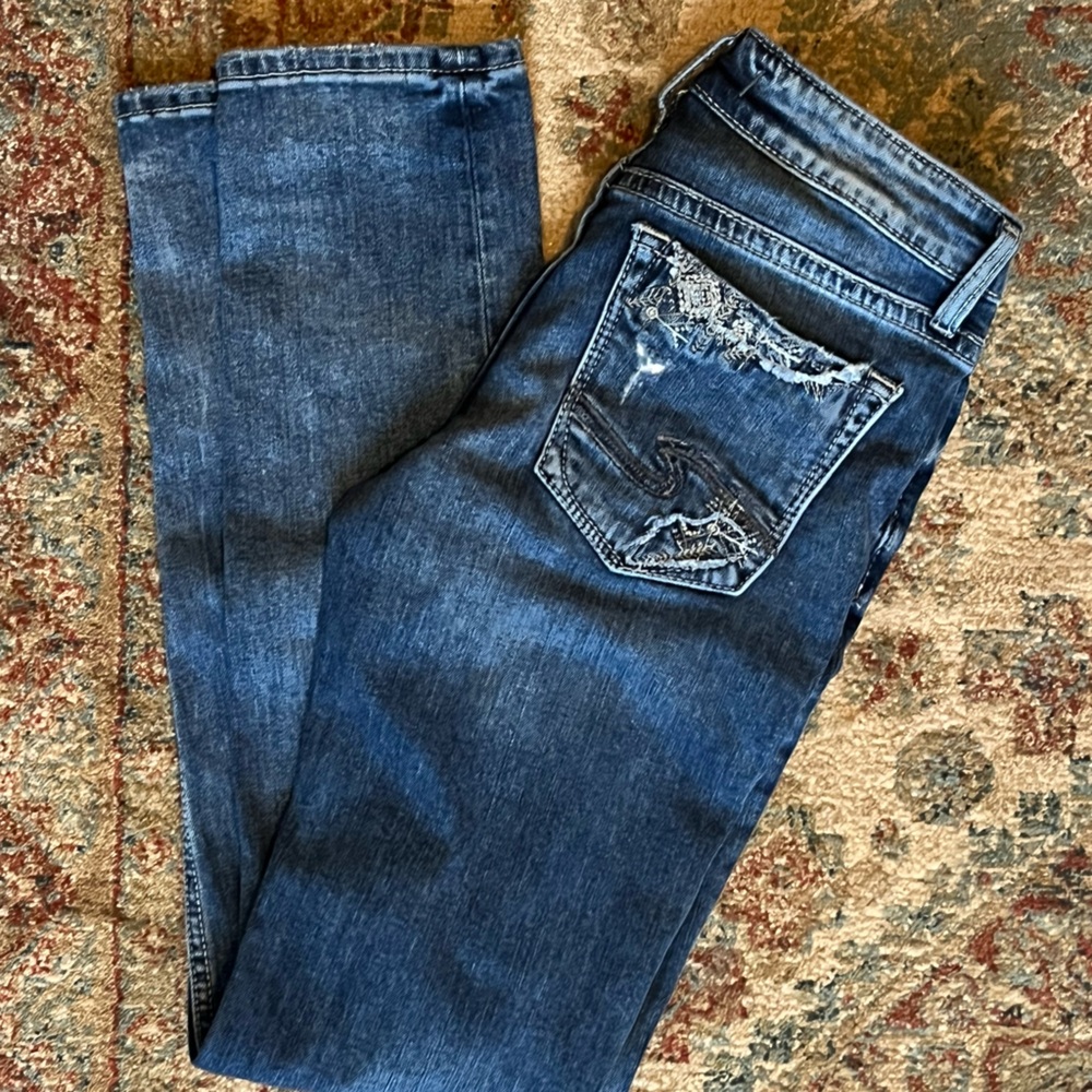 Silver Suki Slim Jeans